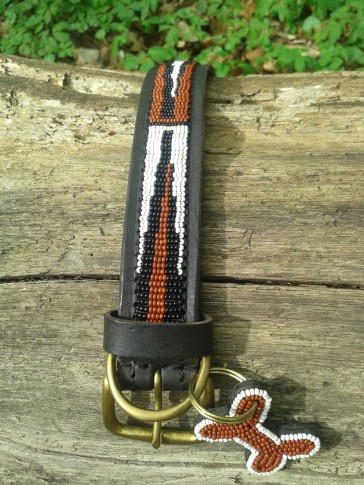 Afrikanisches Hundehalsband Leder